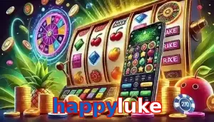 Trò chơi Slot được yêu thích tại happyluke